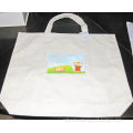 Eco Friendly Reusable Canvas Grocery Bag With Logo / Supermarket
